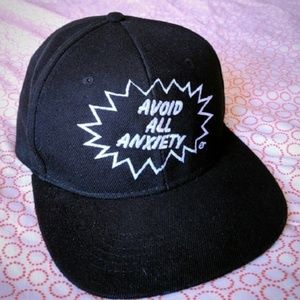 Black cap by Roundel London Underground